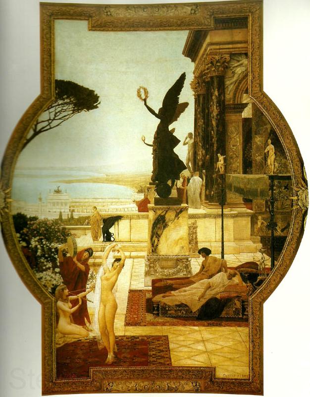 Gustav Klimt teater i taormina France oil painting art